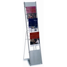 9-up wire brochure holder